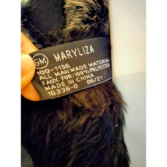 Totes warm  faux fur lined weather proof long boots zip closure woman size 6 - Picture 11 of 11